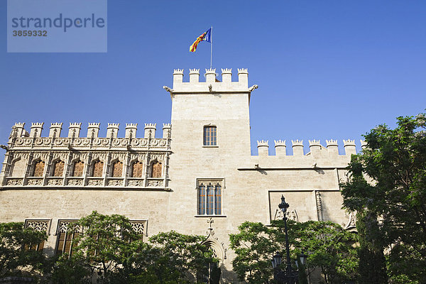 Die Seidenbörse La Lonja de Seda  Valencia  Comunidad Valenciana  Spanien  Europa