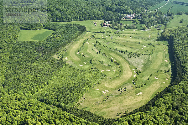 Golfplatz Gut Escheberg  Zierenberg  Nordhessen  Deutschland  Europa