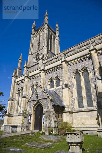 St Mary Kirche  Andover  Hampshire  England  Großbritannien  Europa