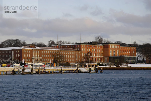 Schleswig-Holsteinischer Landtag an der Kieler Förde  Landesparlament des Landes Schleswig-Holstein  Landeshauptstadt Kiel  Schleswig-Holstein  Deutschland  Europa