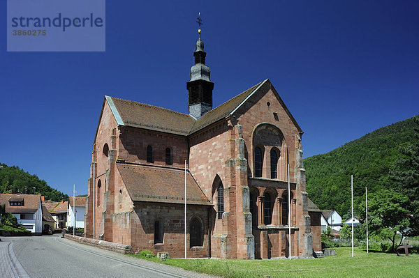 Ehemalige Kirche des Zisterzienserklosters  Eußerthal  Rheinland-Pfalz  Deutschland  Europa