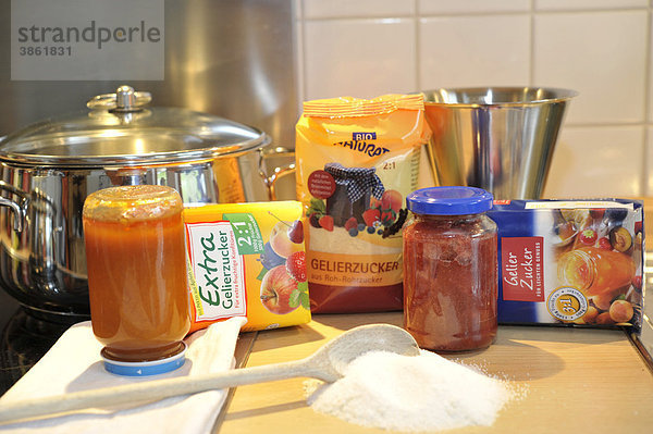 Zubereitung von Marmelade