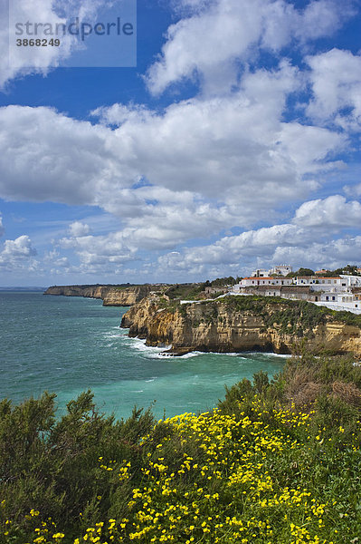 Algarve  am  Atlantik  Atlantikküste  Atlantikkueste  Atlantischer  außen  Außenaufnahme  aussen  Aussenaufnahme  Aussenaufnahmen  Aussicht  Aussichten  Bauwerk  Bauwerke  bei  blühen  blühend  blühende  blühender  blühendes  blüht  blauer  Blick  bluehen  bluehend  bluehende  bluehender  bluehendes  blueht  Botanik  Carvoeiro  draußen  draussen  europäisch  europäische  europäischer  europäisches  Europa  europaeisch  europaeische  europaeischer  europaeisches  Fels  Felsen  felsig  felsige  felsiger  felsiges  Flora  Gebäude  Gebaeude  Gewässer  Gewaesser  Häuser  Haeuser  Haus  Himmel  Küste  Küsten  Küstenlandschaft  Küstenlandschaften  Küstenstrich  Küstenstriche  Kueste  Kuesten  Kuestenlandschaft  Kuestenlandschaften  Kuestenstrich  Kuestenstriche  Meer  Meere  Meeresküste  Meeresküsten  Meereskueste  Meereskuesten  menschenleer  niemand  Ortsansicht  Ozean  Pflanze  Pflanzen  Pflanzenkunde  Portugal  portugiesisch  portugiesische  portugiesischer  portugiesisches  Südeuropa  Steilküste  Steilküsten  Steilkueste  Steilkuesten  Suedeuropa  Tag  Tage  Tageslicht  tagsüber  tagsueber  Wasser  Wolke  Wolken  Wolkenhimmel  Wolkenstimmung  wolkig  wolkige  wolkiger  wolkiges