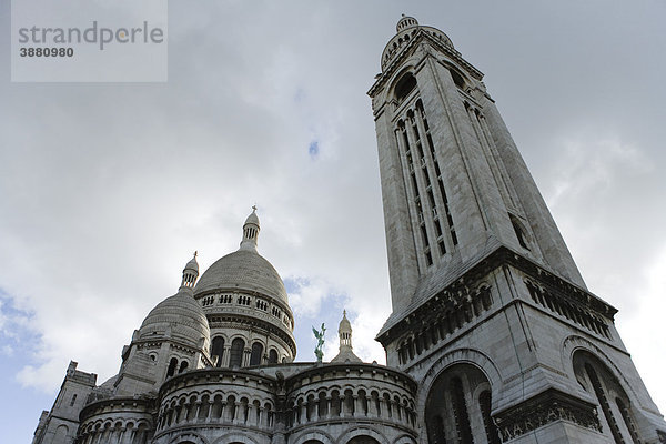 Glockenturm  Sacre C?ur  Montmartre  Paris  Frankreich