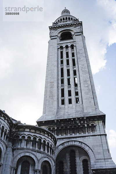 Glockenturm  Sacre C?ur  Montmartre  Paris  Frankreich