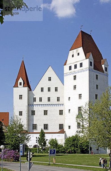 Neues Schloss  Residenz der Ingolstädter Herzöge  Ingolstadt  Bayern  Deutschland  Europa