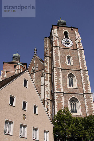 Liebfrauenmünster  Münster Zur Schönen Unserer Lieben Frau  Ingolstadt  Bayern  Deutschland  Europa