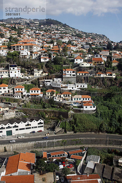 Autobahn  Funchal  Madeira  Portugal  Europa