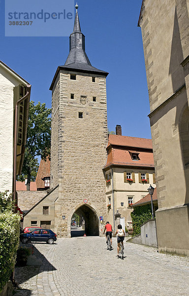 Mittagsturm  Iphofen  Unterfranken  Bayern  Deutschland  Europa