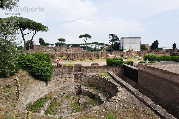 Palatin  Antikes Rom  Rom  Latium  Italien  Europa