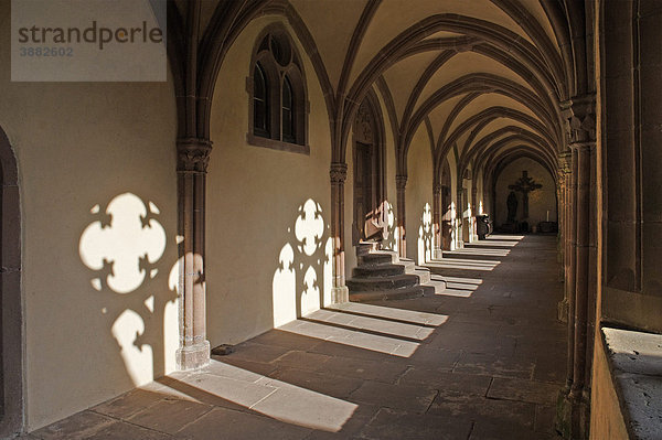 Kreuzgang  Stiftskirche Kyllburg  Rheinland-Pfalz  Deutschland  Europa