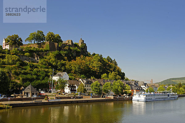 Saarburg über der Saar  Rheinland-Pfalz  Deutschland  Europa