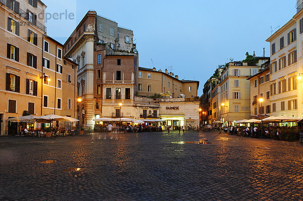 Piazza Campo de Fiori  Rome  Italien  Europa