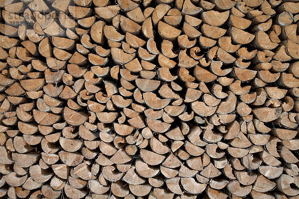 Holz  gestapelt  Holzscheite  Brennholz