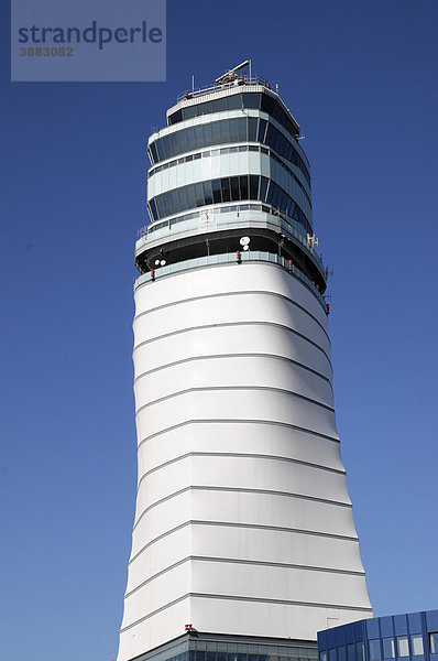 Tower  Flugleitzentrale  Flughafen Wien  Wien  Österreich  Europa
