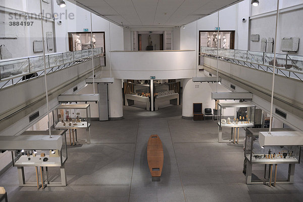 Überblick über neu gestaltete Räume im Thermenmuseum  Museo Nazionale Romano  Rom  Latium  Italien  Europa