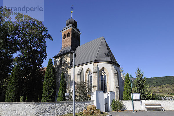 Pfarrkirche St. Peter am Moos bei Muthmannsdorf  Niederösterreich  Österreich  Europa