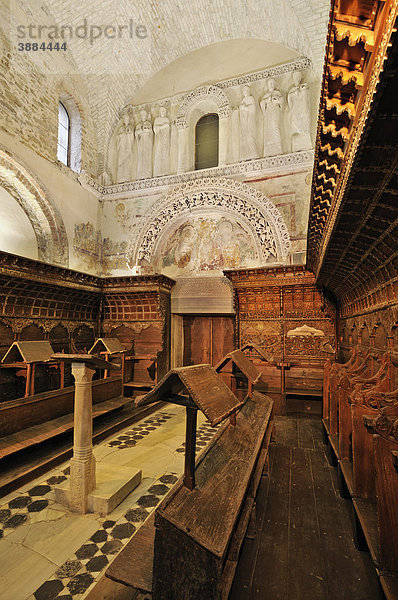 Santa Maria in Valle  8. Jahrhundert  wahrscheinlich eine langobardische Pfalzkapelle  Cividale  Friaul  Italien  Europa