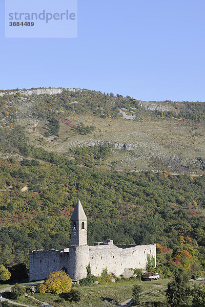 Romanische Dreifaltigkeitskirche  Hrastovlje  Cristoglie  Slowenien  Europa