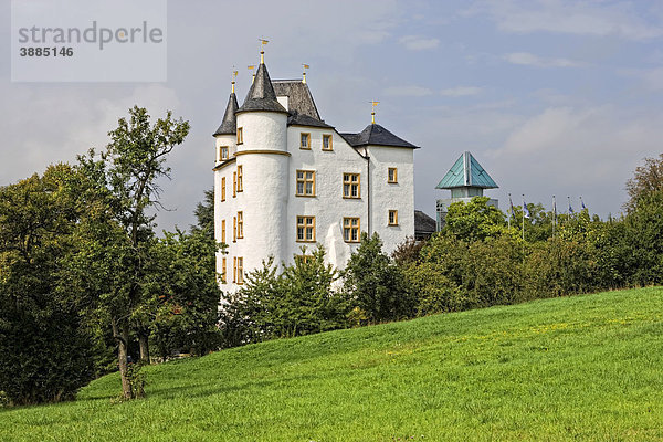 Schloss Berg  Nenning  Saarland  Deutschland  Europa