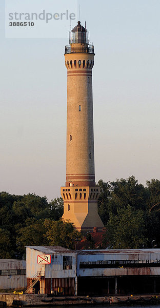 Der höchste Leuchtturm an der Ostsee  Swinemünde  Polen  Europa