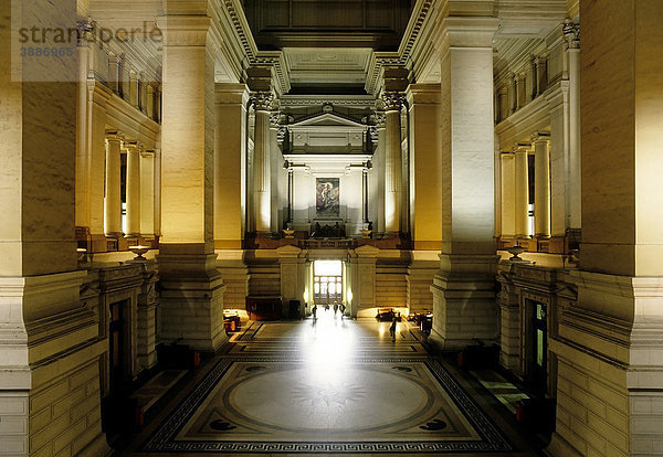 Justizpalast  monumentale Halle  Brüssel  Belgien  Europa