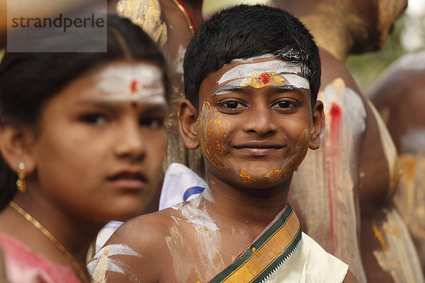 Thaipusam-Fest in Tenkasi  Tamil Nadu  Tamilnadu  Südindien  Indien  Asien