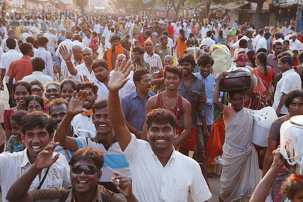 Thaipusam-Fest in Palani  Tamil Nadu  Tamilnadu  Südindien  Indien  Asien