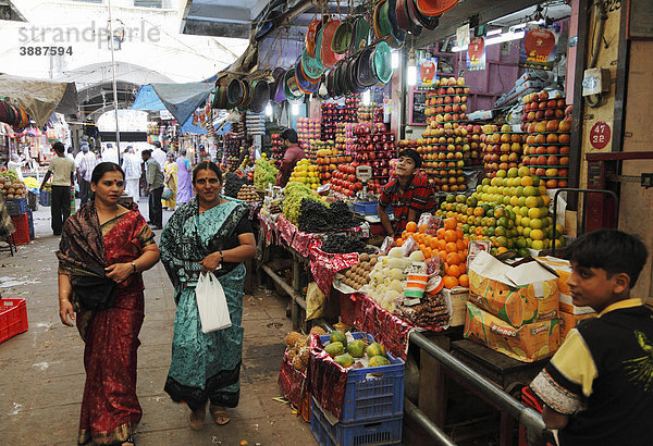 Devaraja Markt  Mysore  Maisur  Karnataka  Südindien  Indien  Südasien  Asien