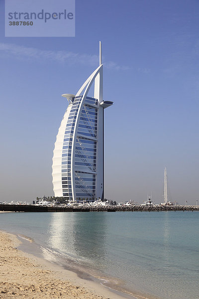 Burj al Arab  Dubai Stadt  Vereinigte Arabische Emirate  Naher Osten  Asien