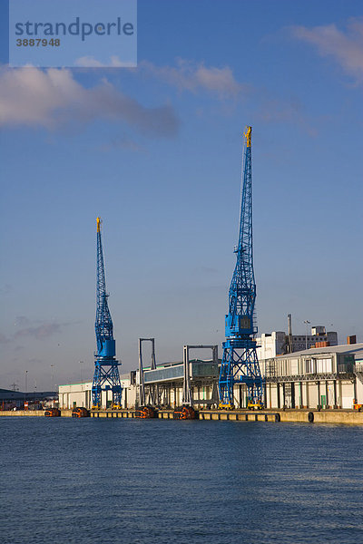 Docks  Southampton  Hampshire  England  Vereinigtes Königreich  Europa