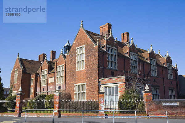 Schule in Portsmouth  Cambridge Road  Portsmouth  Hampshire  England  Vereinigtes Königreich  Europa