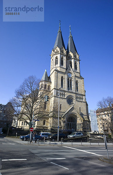 Ringkirche  protestantische Kirche  Wiesbaden  Hessen  Deutschland  Europa