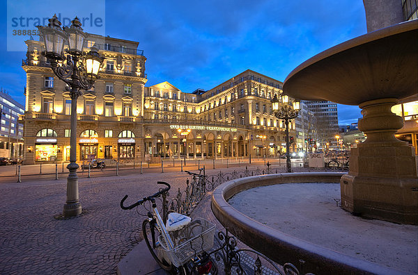 Das Luxushotel Steigenberger Frankfurter Hof  Kaiserstraße  Frankfurt  Hessen  Deutschland  Europa