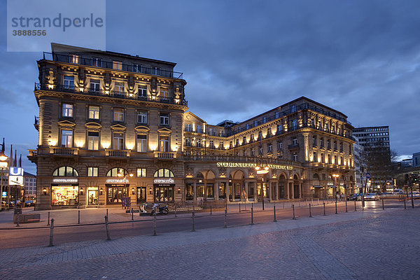 Das Luxushotel Steigenberger Frankfurter Hof  Kaiserstraße  Frankfurt  Hessen  Deutschland  Europa