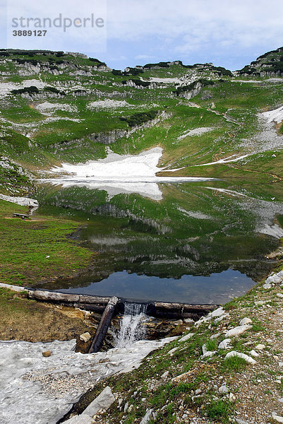 Naturschutzgebiet  Landschaft am Loser Berg  Altaussee  Bad Aussee  Ausseerland  Totes Gebirge  Salzkammergut  Steiermark Alpen  Österreich  Europa