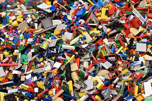 Haufen aus Lego-Steinen