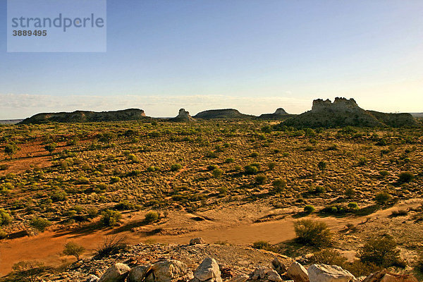 Castle Rock Fels  Outback Landschaft  Northern Territory  Australien