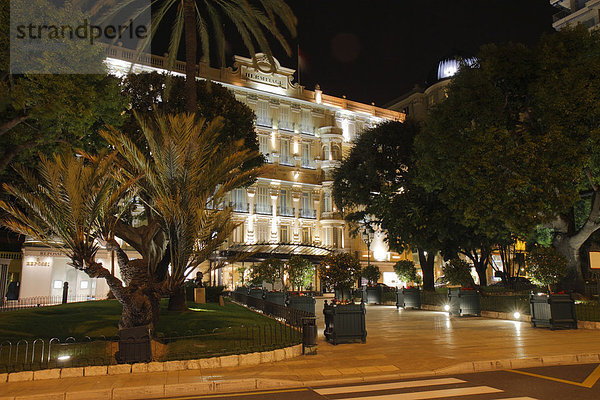 Hotel Hermitage in Monte Carlo  Fürstentum Monaco  CÙte d'Azur  Mittelmeer  Europa