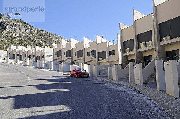Häuser  Neubau  Wohnsiedlung  Altea  Costa Blanca  Provinz Alicante  Spanien  Europa