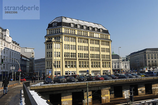Kontorhaus Bieber-Haus in St. Georg  Hamburg  Deutschland  Europa