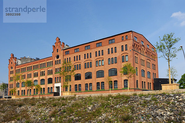 Speicherhaus am Lohseplatz in der Hafencity von Hamburg  Deutschland  Europa