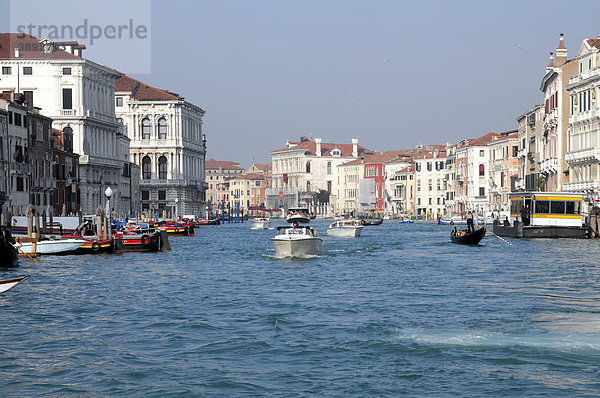 Canal Grande  Venedig  Venetien  Italien  Europa