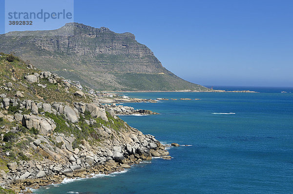 Küste zwischen Llandudno und Camps Bay  Kapstadt  Westkap  Südafrika  Afrika