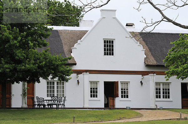 Haus  kapholländischer Stil  Laborie Weingut  Paarl  Kapprovinz  Südafrika  Afrika