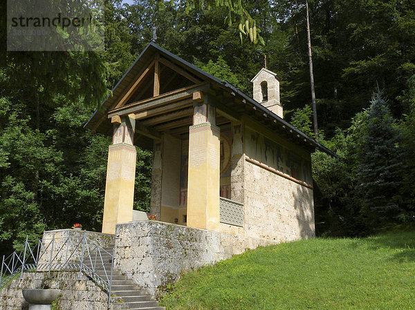 Kapelle St. Maurus bei Beuron  Naturpark obere Donau  Baden-Württemberg  Deutschland  Europa