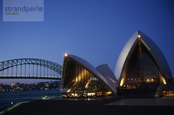 Opernhaus  Sydney  New South Wales  Australien