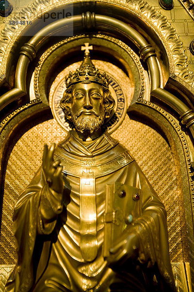 Reliquienschrein  Karl der Gute  Sint Salvatorskathedraal  St. Salvator in Brügge  Westflandern  Belgien  Europa