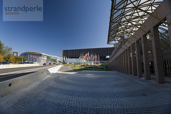 Europäischer Gerichtshof  Europäische Investitionsbank EIB  Kirchberg-Plateau  Europa-Viertel  Luxemburg  Europa