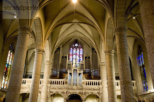 Innenaufnahme  Cathedrale Notre Dame  Liebfrauenkirche  Luxemburg  Europa